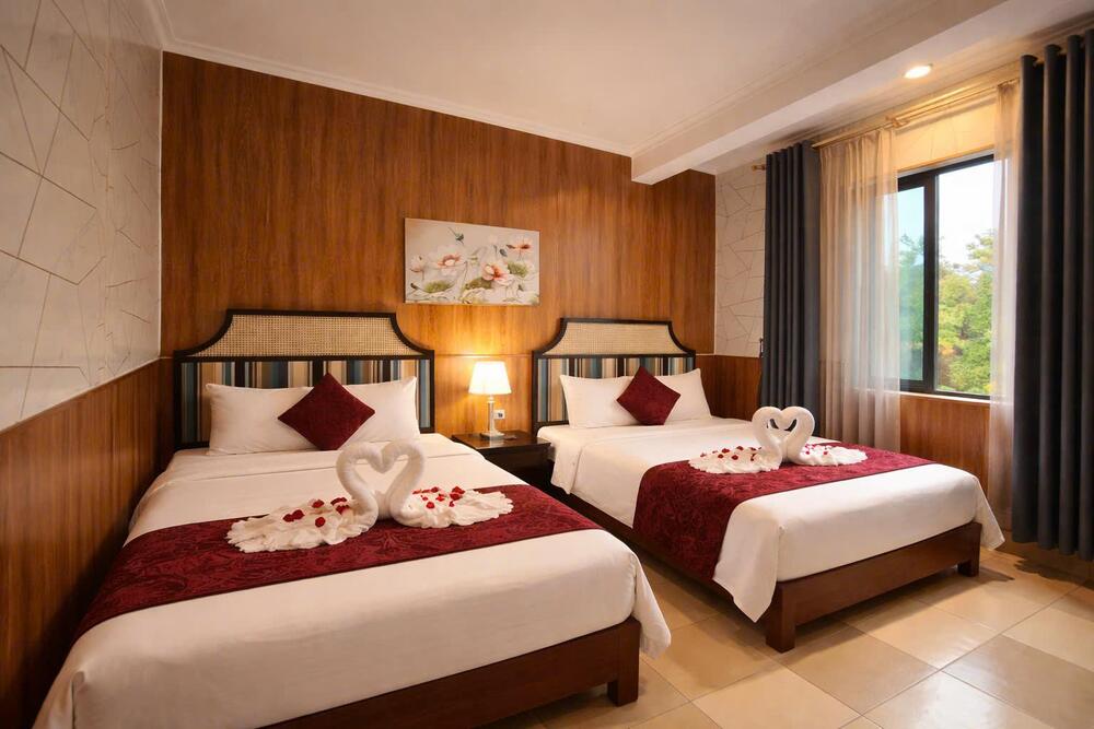 Phòng Deluxe twin 2 giường 1.6m