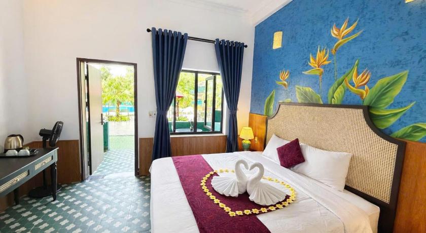 Deluxe poolview  1 giường Kingsize 1.8m x2.0m
