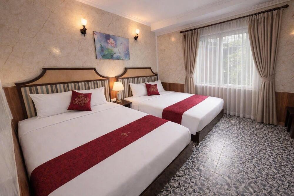 Phòng Deluxe twin 2 giường 1.6m