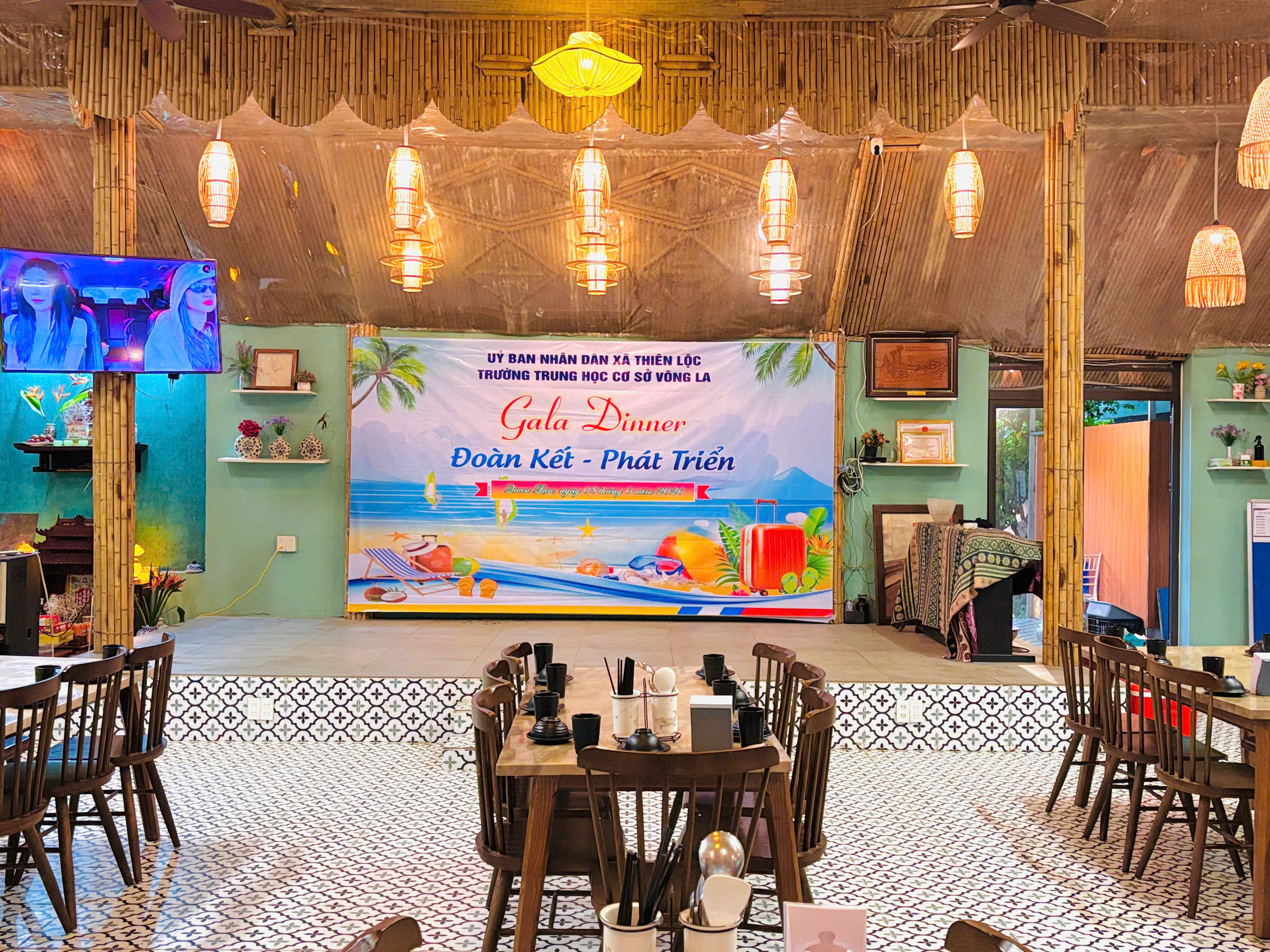 Gala Dinner tai Minh Chau Beach Resort 